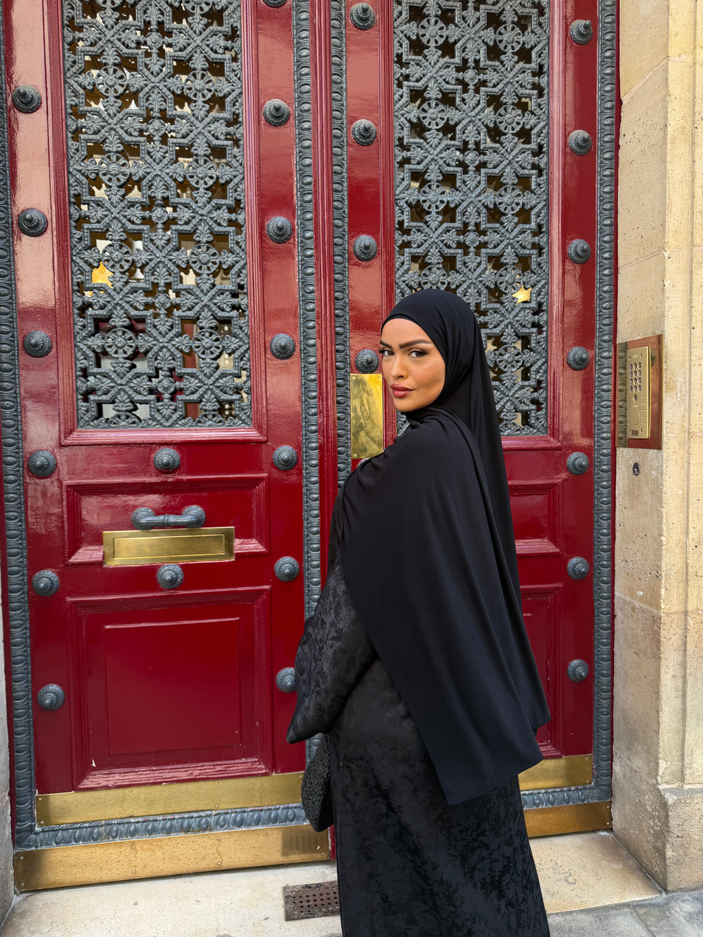 Abaya Haya noir