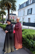 Robe Longue Satinée