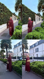Robe Longue Satinée