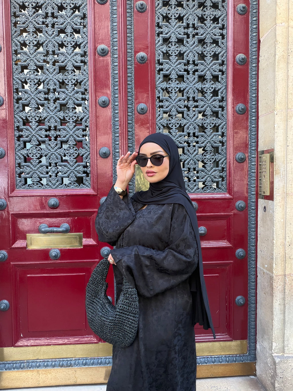 Abaya Haya noir