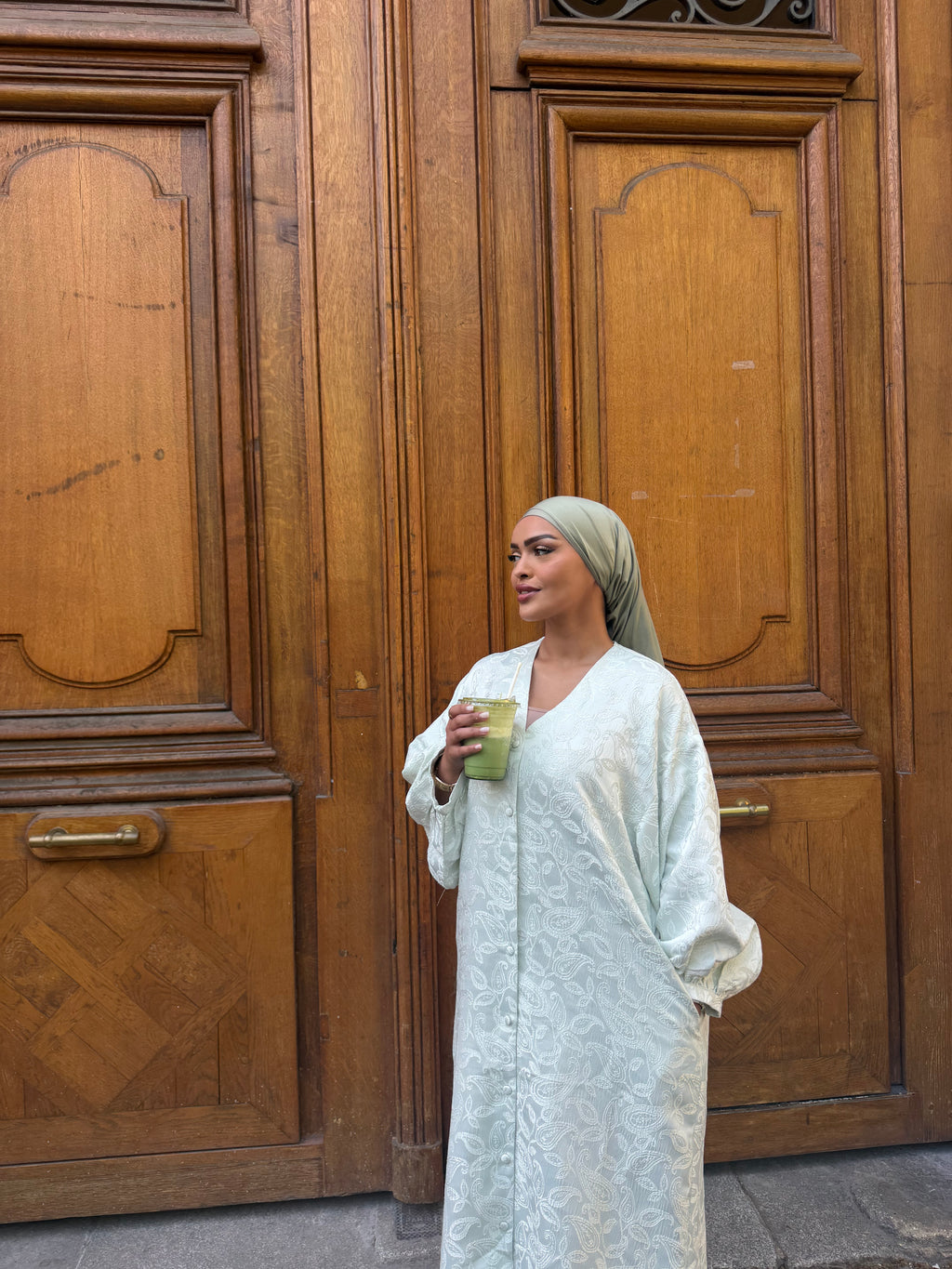 Robe brocart