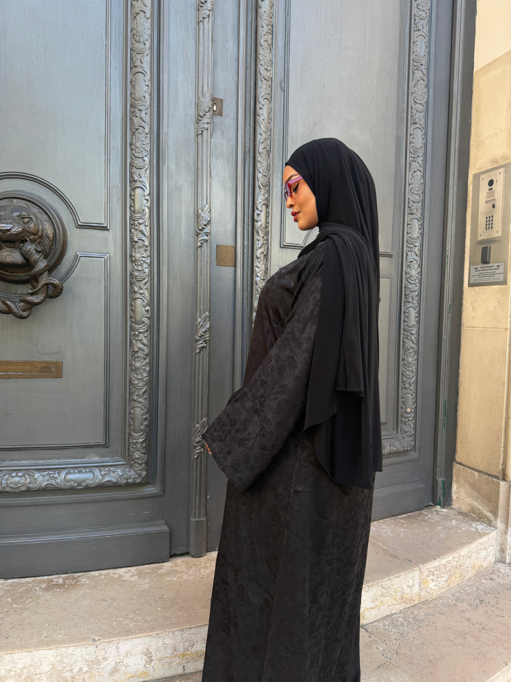 Abaya Haya noir