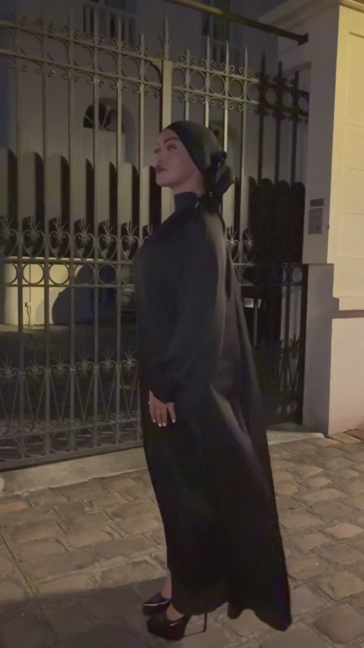 Robe Longue Satinée